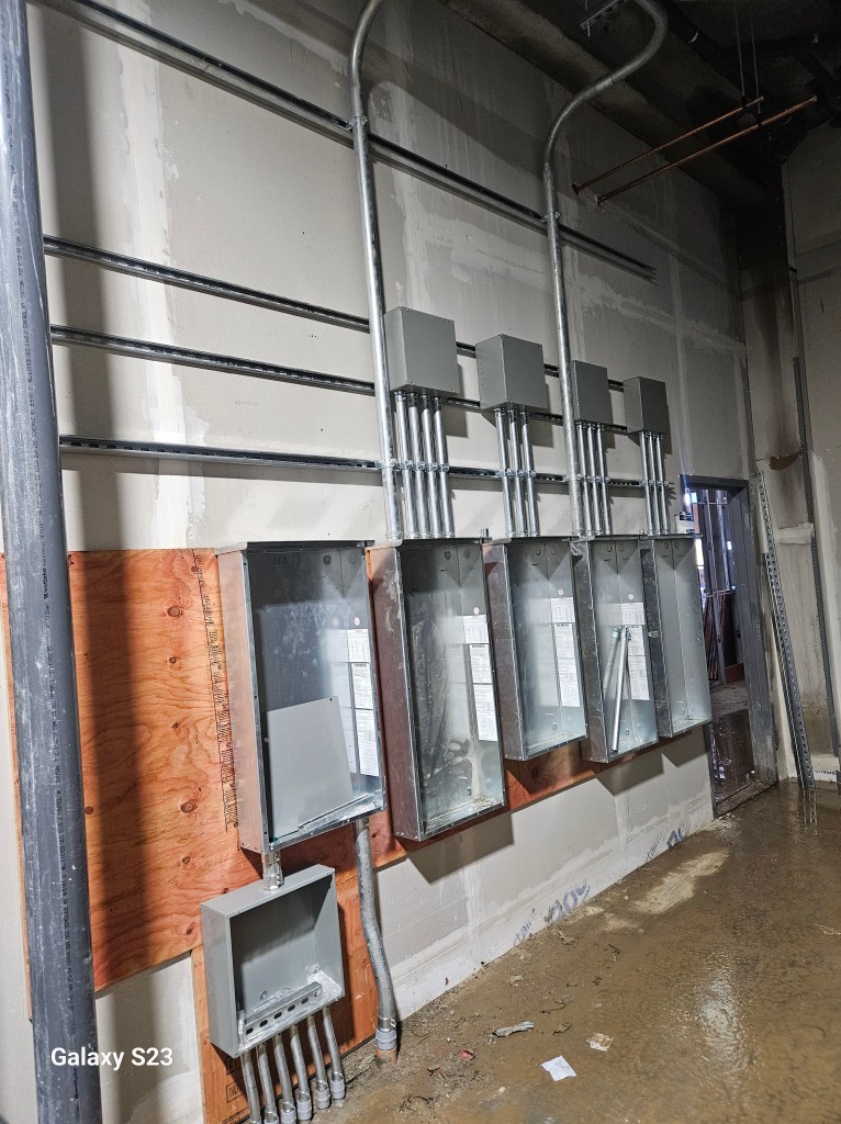 Multiple panel units installation